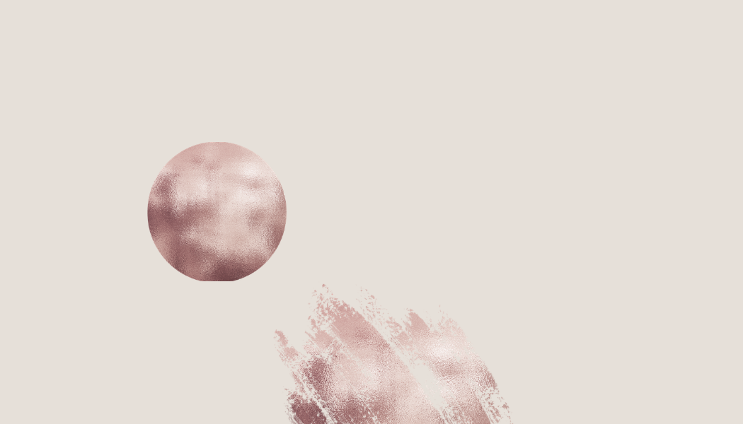 Fondo beige con formas y texturas en rosa